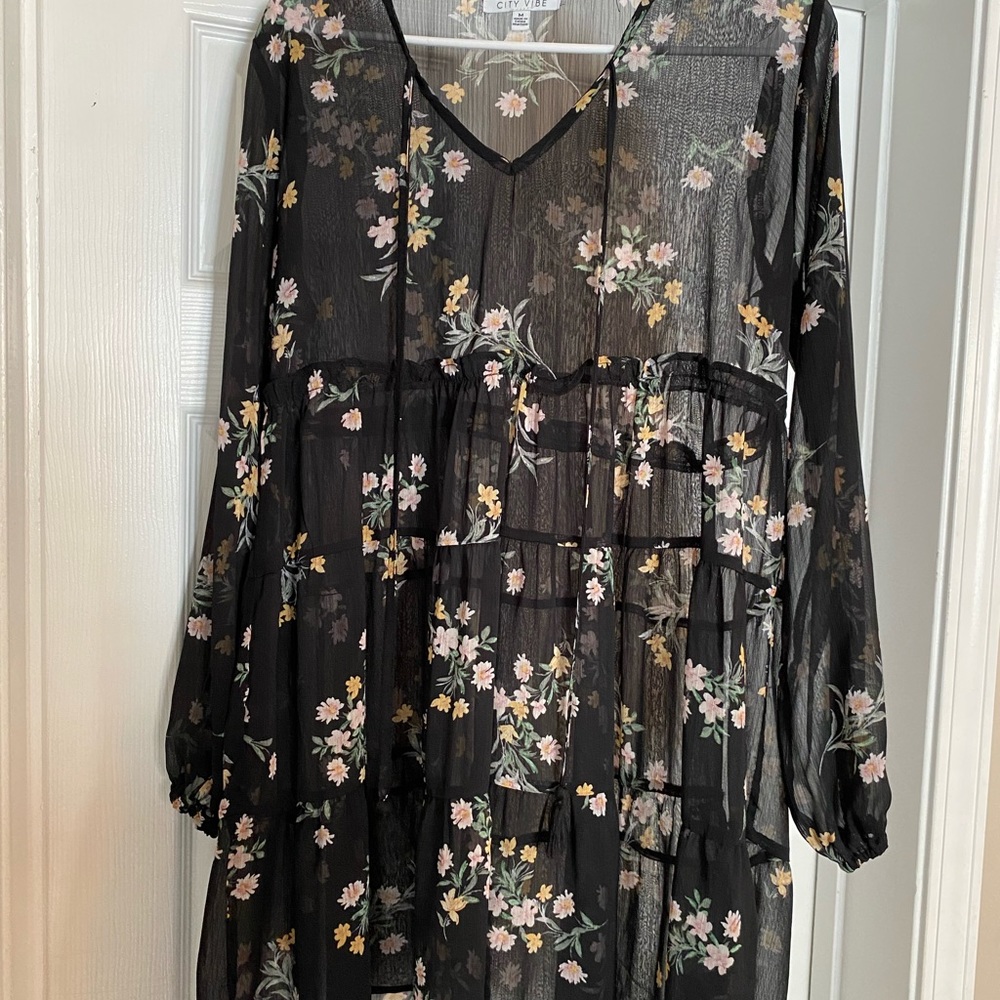 Sheer dress City Vibe